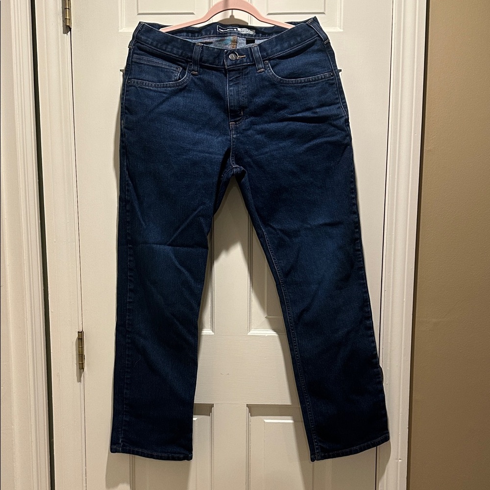 Carhartt Men's Relaxed Jeans - Dark Blue. 33 x 30